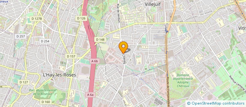 localisation de l'entreprise SYND COPR 146-158 RUE DE CHEVILLY à VILLEJUIF