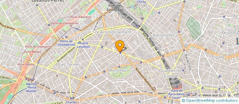 localisation de l'entreprise SYND COPR 148 AV WAGRAM PARIS 17  PARIS