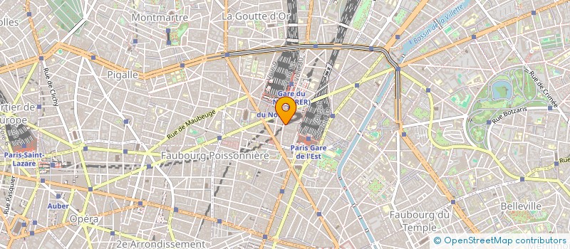 localisation de l'entreprise SYND.COPR. 148 RUE DU FBG SAINT DENIS 75  PARIS