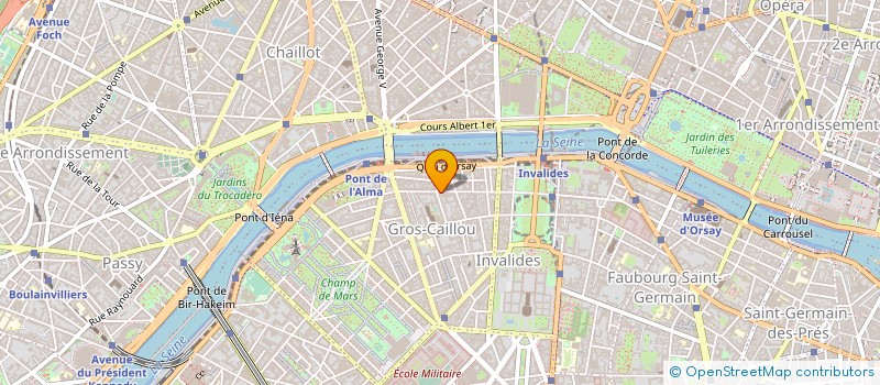 localisation de l'entreprise SYND.COPR. 149 RUE DE           L UNIVER  PARIS