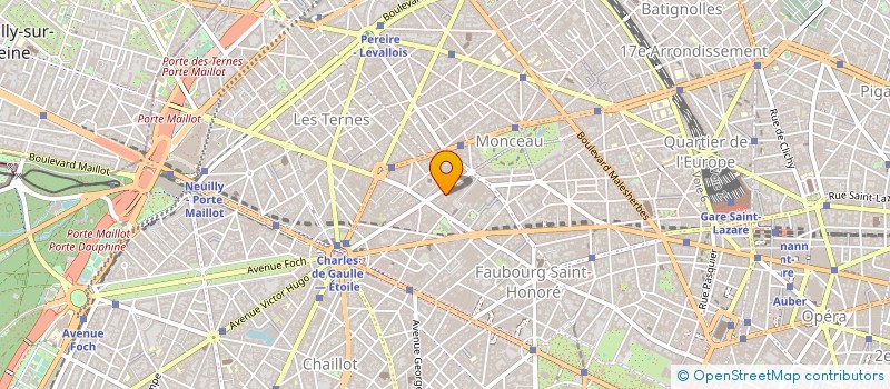 localisation de l'entreprise SYND.COPR. 15 AV HOCHE 75008    PARIS RE  PARIS