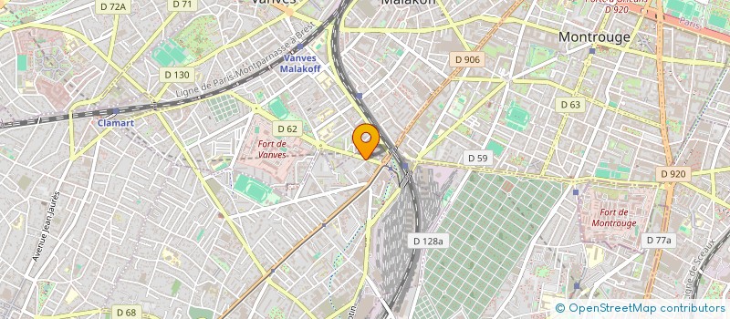 localisation de l'entreprise SYND COPR 15 BD DE STALINGRAD à CHATILLON