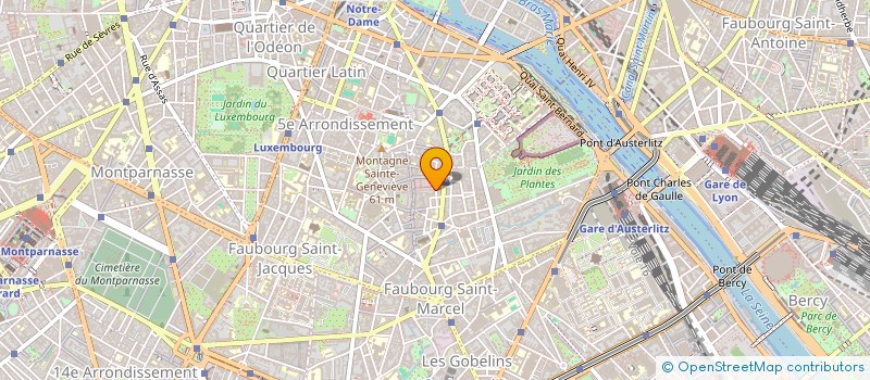 localisation de l'entreprise SYND.COPR. 15 R GRACIEUSE 75005 PARIS RE  PARIS