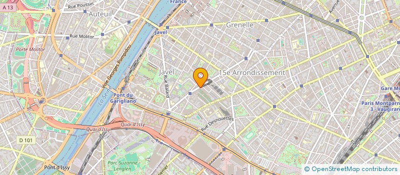 localisation de l'entreprise SYND.COPR. 15 RUE MARCEL ALLEGOT 92 MEUD à LEVALLOIS-PERRET