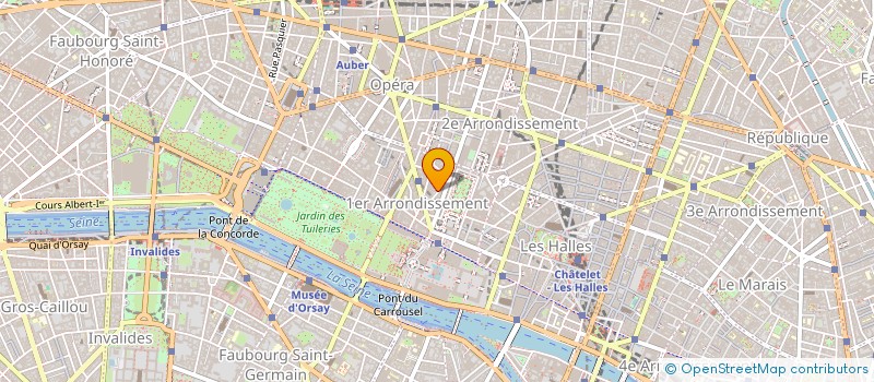 localisation de l'entreprise SYND.COPR. 15 RUE MOLIERE 75001 PARIS RE à PARIS