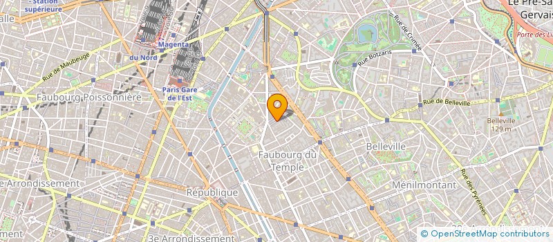 localisation de l'entreprise SYND.COPR. 15 RUE STE MARTHE    75010 PA  PARIS