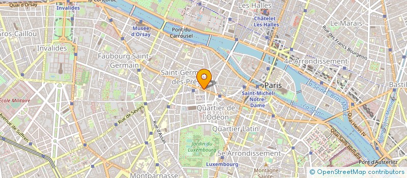 localisation de l'entreprise SYND.COPR. 150 BD SAINT GERMAIN 75006 PA  PARIS