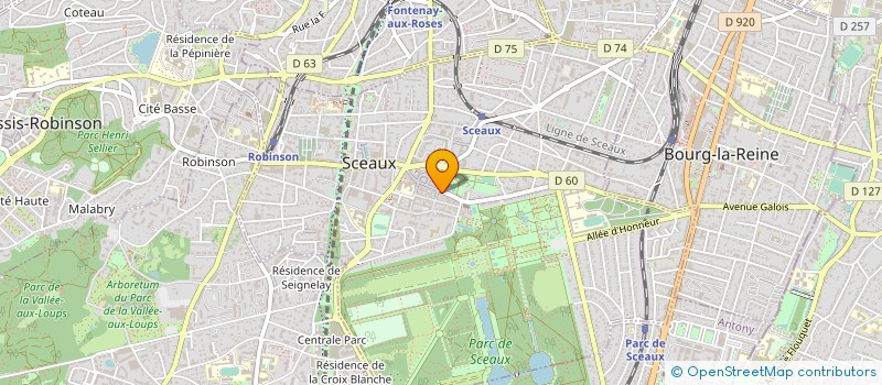 localisation de l'entreprise SYND.COPR. 151 AV LA REPUBLIQUE MONTROUG à SCEAUX