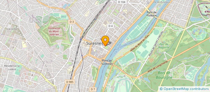 localisation de l'entreprise SYND.COPR. 154-156 BD VOLTAIRE 92 ASNIE à SURESNES