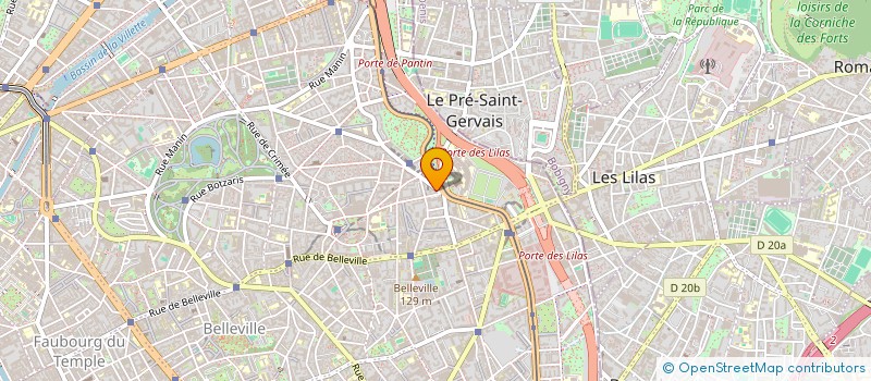 localisation de l'entreprise SYND.COPR. 155 R HAXO PARIS 19  REP PAR  PARIS