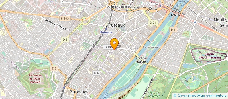 localisation de l'entreprise SYND.COPR. 156 RUE DE VERDUN 92 PUTEAUX à PUTEAUX