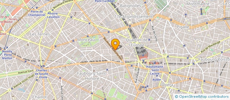 localisation de l'entreprise SYND.COPR. 157 RUE DE ROME 75017 PARIS R  PARIS