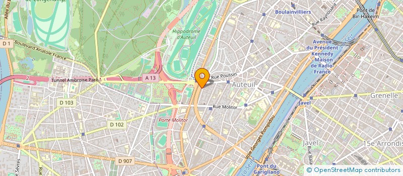 localisation de l'entreprise SYND.COPR. 16 18 RUE SAINT DIDIER PARIS  PARIS