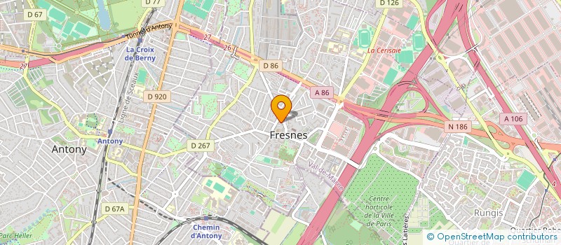 localisation de l'entreprise SYND COPR 16 R DE LA FIDELITE 75PARIS10  FRESNES