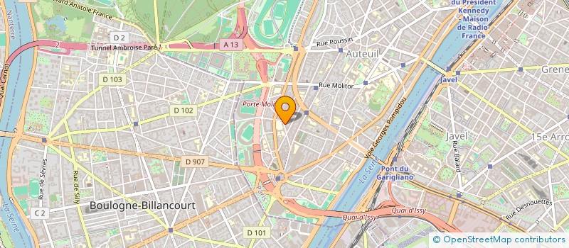 localisation de l'entreprise SYND.COPR. 16 RUE DE VARIZE     75016 PA  PARIS