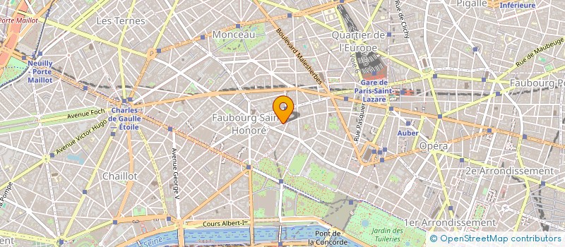 localisation de l'entreprise SYND.COPR. 16 RUE DESCOMBES PARIS 17 REP  PARIS
