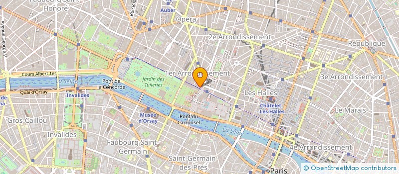 localisation de l'entreprise SYND.COPR. 16 RUE DU PONT AUX   CHOUX 75  PARIS