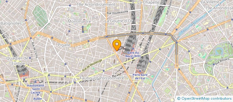 localisation de l'entreprise SYND.COPR. 16 RUE SAINT VINCENT DE PAUL  PARIS