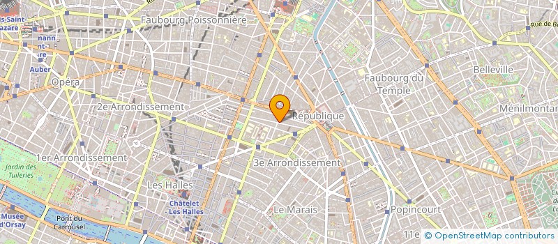 localisation de l'entreprise SYND.COPR. 160 RUE SAINT MAUR   75011 PA  PARIS