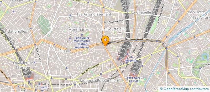 localisation de l'entreprise SYND.COPR. 166 BD MAGENTA 75010 PARIS RE  PARIS