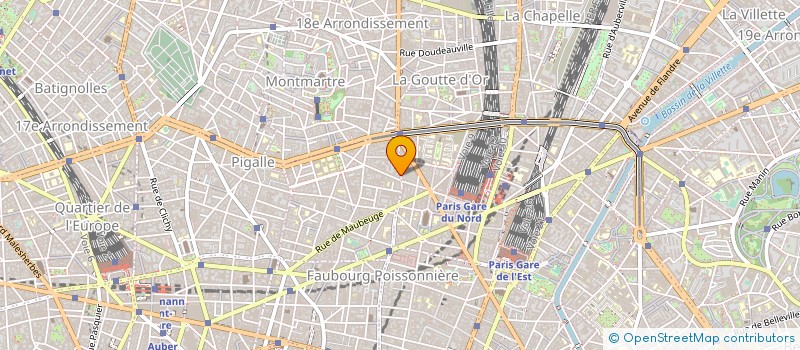 localisation de l'entreprise SYND.COPR. 167 RUE DU FAUBOURG  POISSONN  PARIS