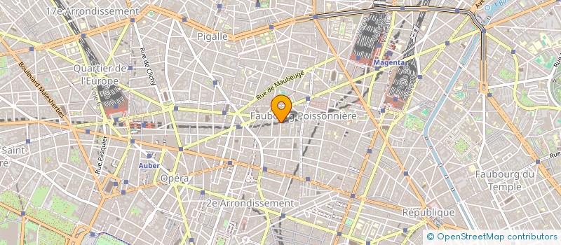 localisation de l'entreprise SYND.COPR. 17 - 17 BIS BD DU MONTPARN  PARIS