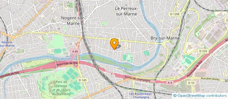 localisation de l'entreprise SYND COPR 17-17BIS RUE LECOCQ  LE PERREUX-SUR-MARNE