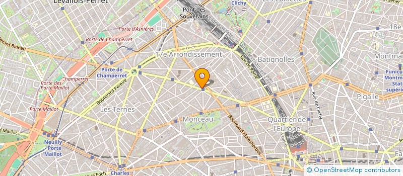 localisation de l'entreprise SYND COPR 17-19-21 BD DE LA SAUSAYE à NEUILLY-SUR-SEINE