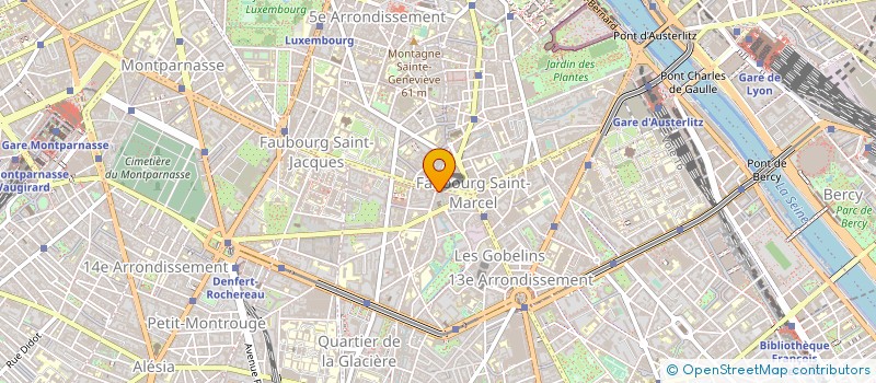 localisation de l'entreprise SYND.COPR. 17 BD DU PORT ROYAL 75013 PA  PARIS