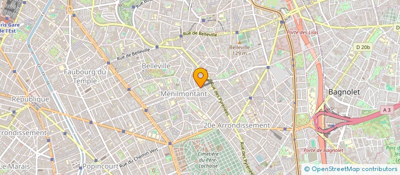localisation de l'entreprise SYND COPR 17 R BEAUREPAIRE PARIS 10  PARIS