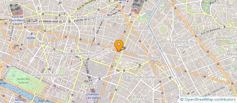 localisation de l'entreprise SYND.COPR. 17 R DE L EST 92 BOULOGNE REP  PARIS