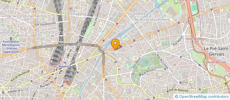 localisation de l'entreprise SYND.COPR. 17 R LALLY TOLLENDAL  75019 P  PARIS