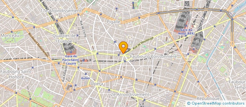 localisation de l'entreprise SYND.COPR. 17 RUE CAVE 75018    PARIS RE  PARIS