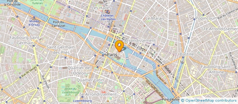 localisation de l'entreprise SYND.COPR. 17 RUE CHANOINESSE   75004 RE  PARIS