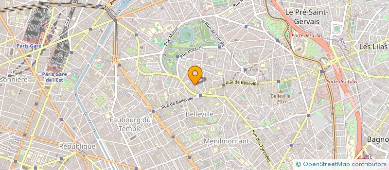 localisation de l'entreprise SYND.COPR. 17 RUE CLAVEL 75019  PARIS RE  PARIS