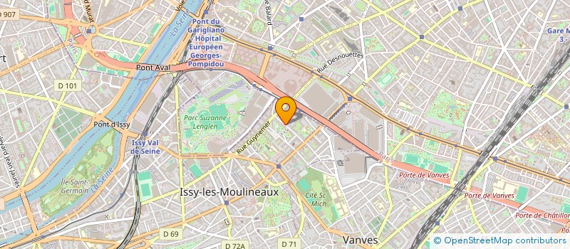 localisation de l'entreprise SYND.COPR. 17 RUE FOUCHER LEPELLETIER 92 à ISSY-LES-MOULINEAUX