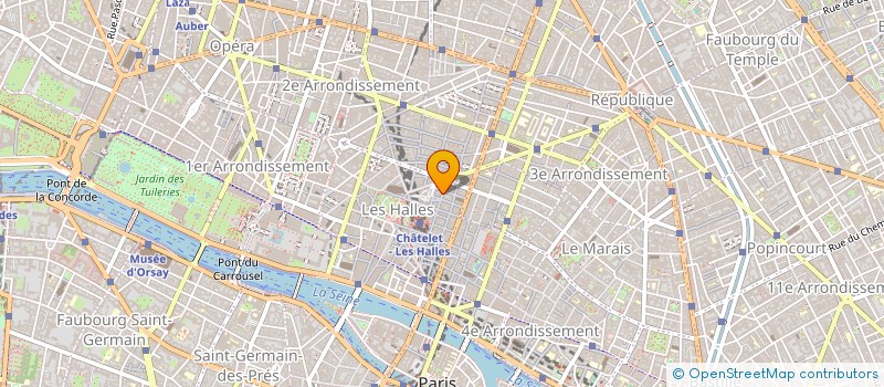 localisation de l'entreprise SYND.COPR. 17 RUE PIERRE LESCOT  PARIS