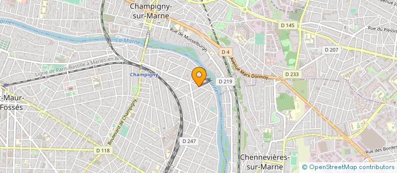 localisation de l'entreprise SYND.COPR. 173 RUE DU FG SAINT ANTOINE à SAINT-MAUR-DES-FOSSES