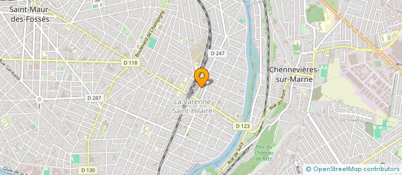 localisation de l'entreprise SYND.COPR. 18 AV DU MESNIL à SAINT-MAUR-DES-FOSSES