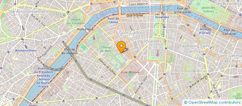 localisation de l'entreprise SYND.COPR. 18 AV. EMILE         DESCHANE  PARIS