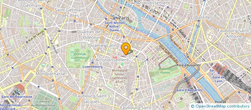 localisation de l'entreprise SYND COPR 18 R DESCARTES 75005 PARIS  PARIS