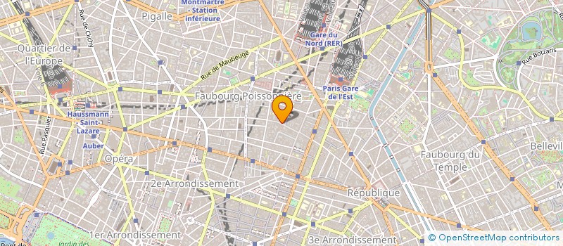 localisation de l'entreprise SYND.COPR.  18 RUE DES PETITES  ECURIES  PARIS