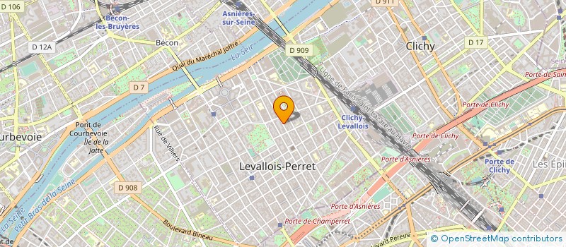 localisation de l'entreprise SYND.COPR. 18 RUE HENRI BARBUSSE 92 CLIC à LEVALLOIS-PERRET