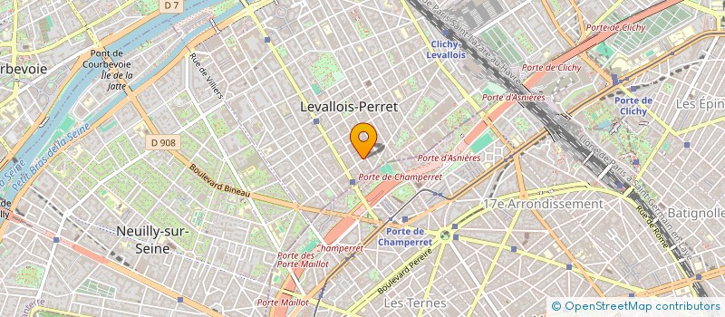 localisation de l'entreprise SYND.COPR. 18 RUE HENRI BARBUSSE 92 LEVA à LEVALLOIS-PERRET