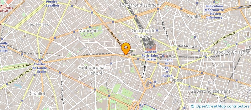 localisation de l'entreprise SYND.COPR. 18 RUE LOUIS DAVID   PARIS 16  PARIS