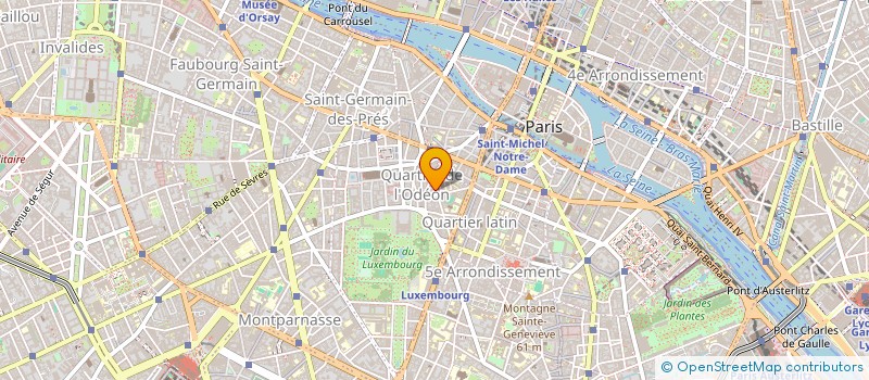 localisation de l'entreprise SYND COPR 18 RUE M. LE PRINCE PARIS 6  PARIS