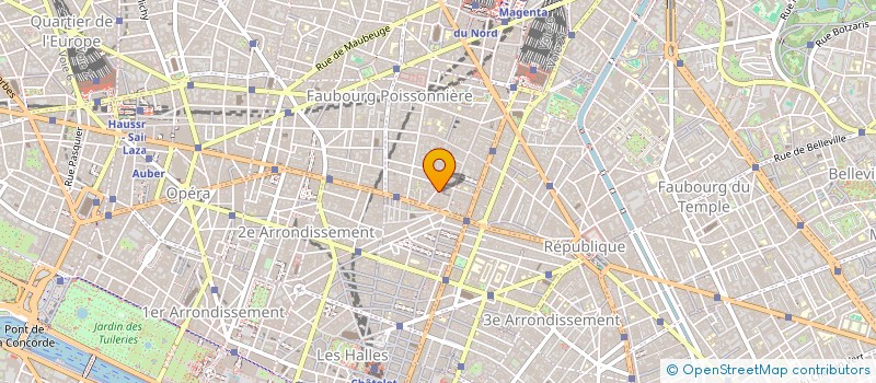 localisation de l'entreprise SYND.COPR. 18 RUE MAZAGRAN 75010 PARIS R  PARIS