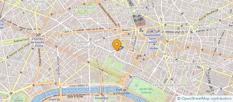 localisation de l'entreprise SYND.COPR. 18 RUE MONTALIVET    75008 PA  PARIS