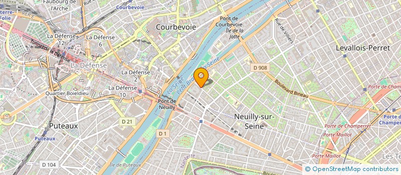 localisation de l'entreprise SYND.COPR. 18 RUE SOYER NEUILLY SUR SEIN à NEUILLY-SUR-SEINE