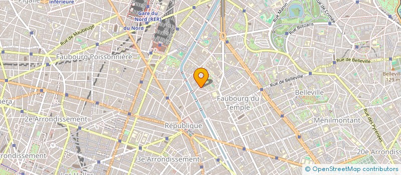 localisation de l'entreprise SYND.COPR. 180 RUE DE SAINT MAUR 75010 P  PARIS